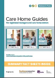 Care home guidance summaries