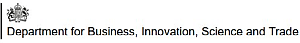 Department for Business, Innovation, Science and Trade logo