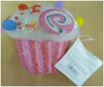 Polystyrene cupcake